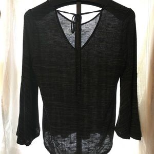 LOFT Bell Sleeve Knit Top